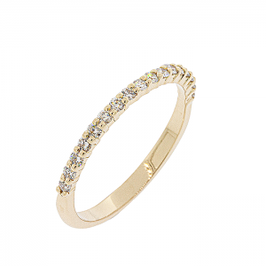 Χρυσό σειρέ δαχτυλίδι 18Κ με διαμάντια 0.27ct. RL20169